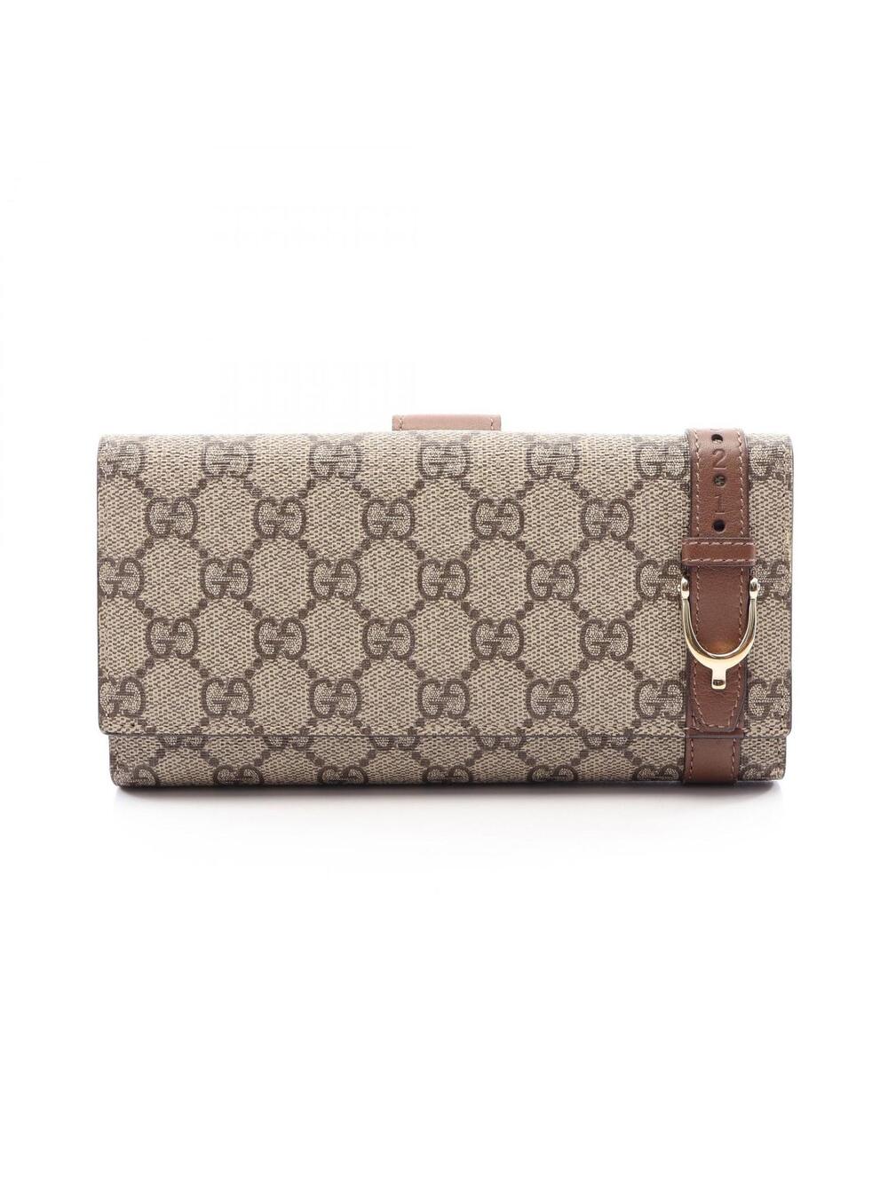 Gucci Gg Supreme Bifold Long Wallet #350217G45B